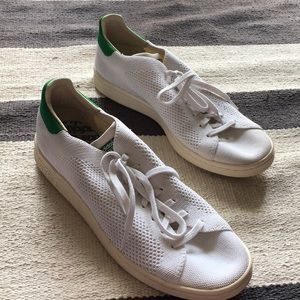 Adidas Stan Smith primeknit shoes.